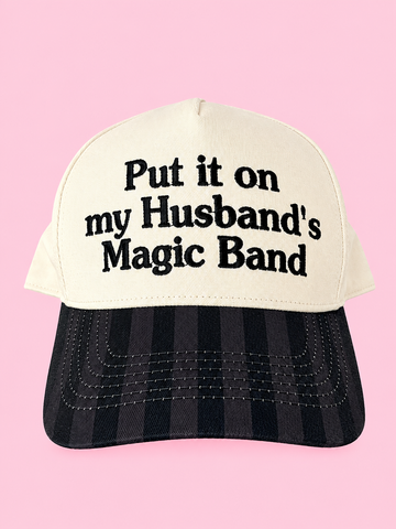 Husband's Magic Band Hat-Black