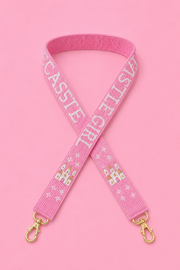 Pre Order- Castle Girl bag strap